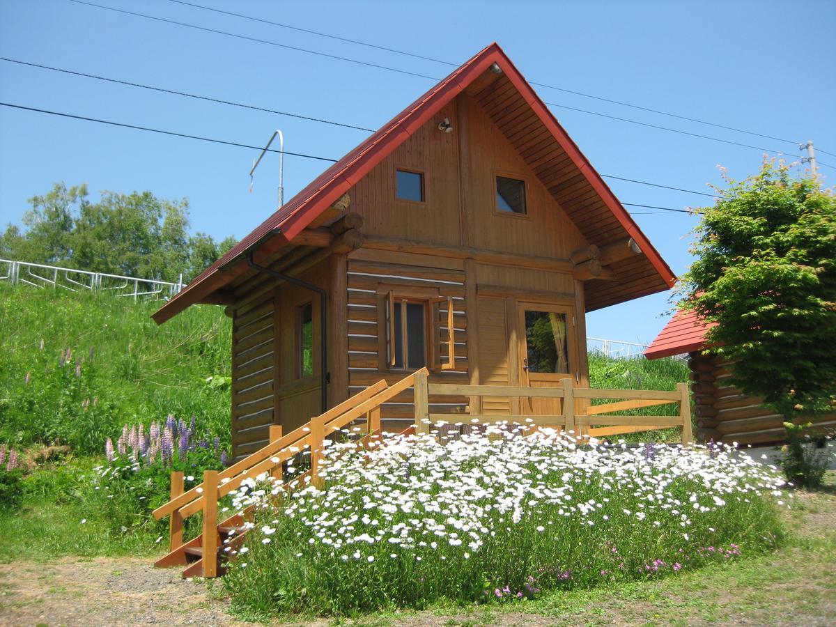 Log Cottage Himawari นาคะฟุราโนะ ภายนอก รูปภาพ